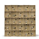 Zimoun - 25 prepared ds-motors, felt balls